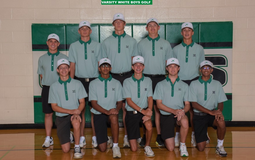 Boys Varsity White Golf Team